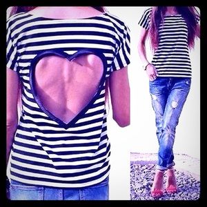 Heart Cut Out top ❤️