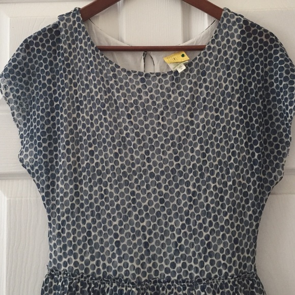 ❌❌SOLD❌❌Anthropologie Frothed Dots dress - Picture 2 of 4