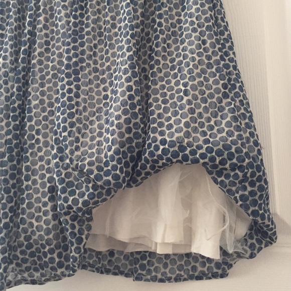 ❌❌SOLD❌❌Anthropologie Frothed Dots dress - Picture 4 of 4