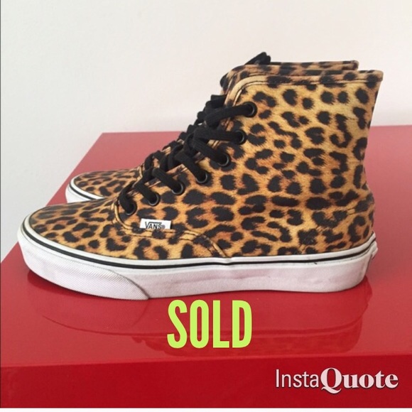 Leopard Vans - Picture 1 of 4