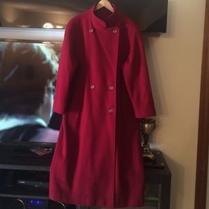 Red Jones New York Coat