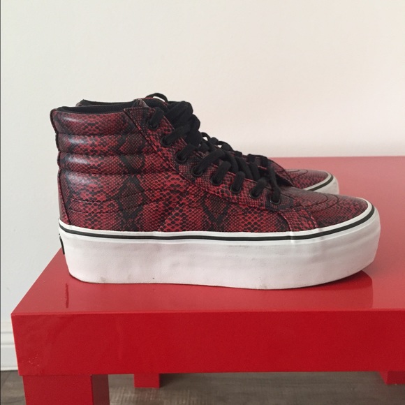 Platform snakeskin vans - Picture 2 of 4