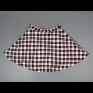 AA plaid circle skirt