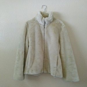 LIZ CLAIBORNE FAUX fur coat!