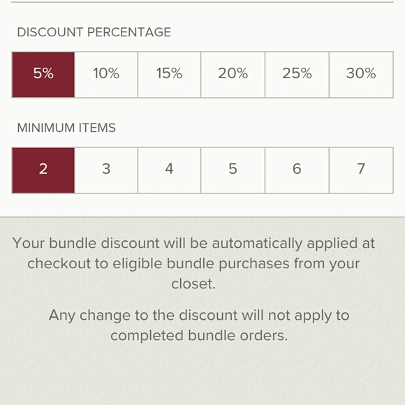 Bundle discount!