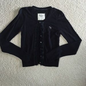 Navy cardigan