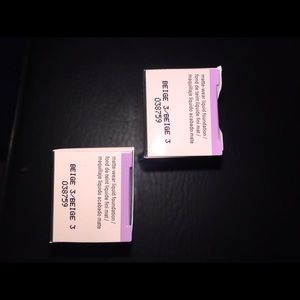 Mary Kay matte wear liquid foundation Beige 3 x2