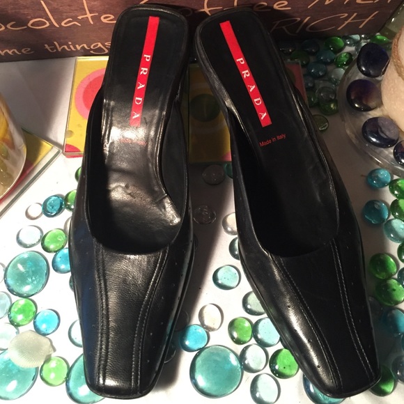 ❤️V-Day SALE❤️Authentic Prada Mules - Picture 2 of 4