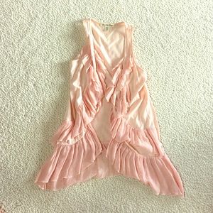 Ruffle cardigan