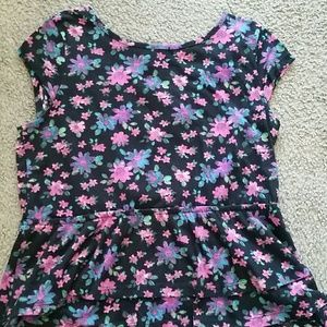 Girl's flower shirt