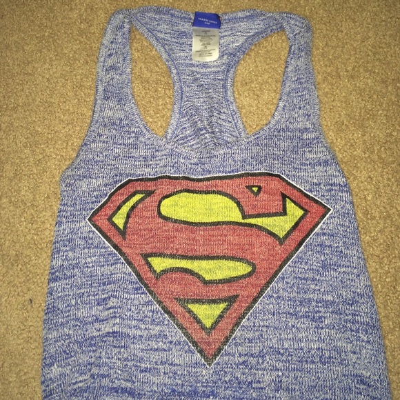 Supper man tank top