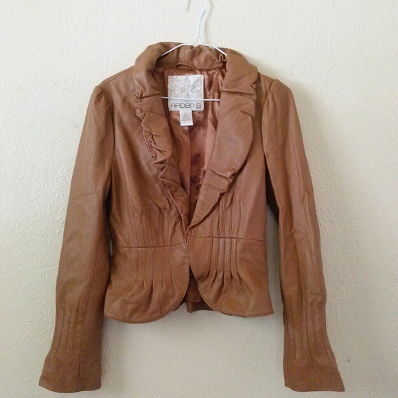 Arden B. Genuine leather jacket
