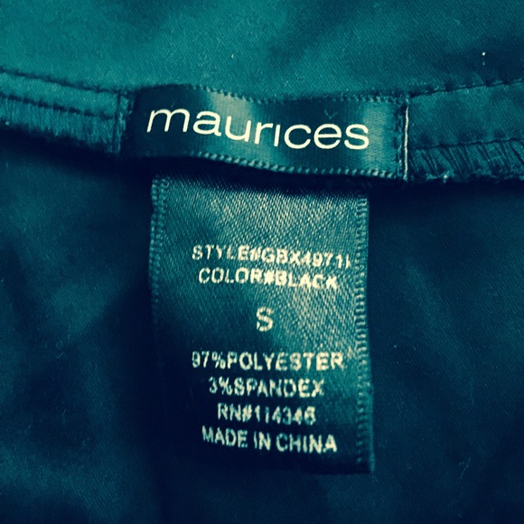 Black size small top - Picture 3 of 3