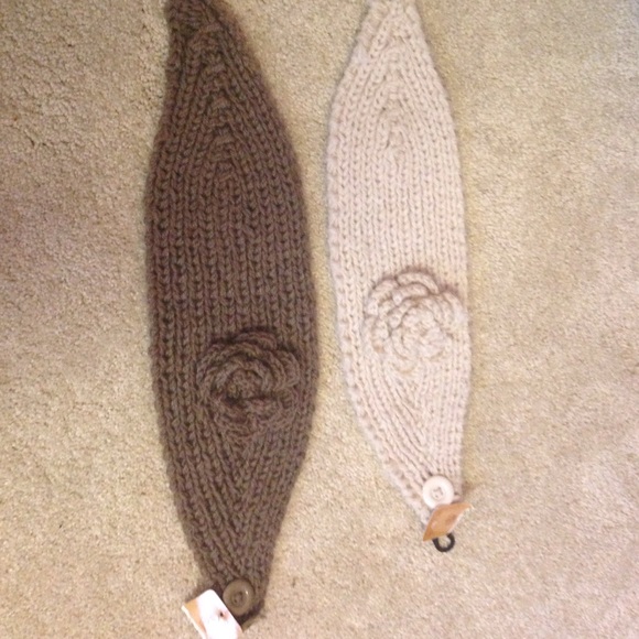 BUNDLE! Brown and Cream Head wrap!