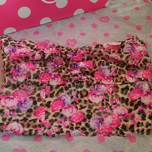 NWT Victoria's Secret Pink Lace Bandeau
