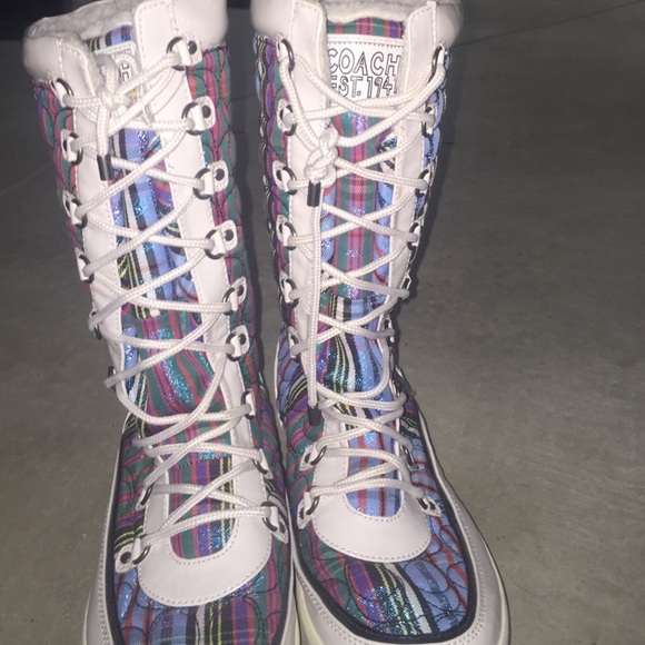 Brand new coach snow boots!