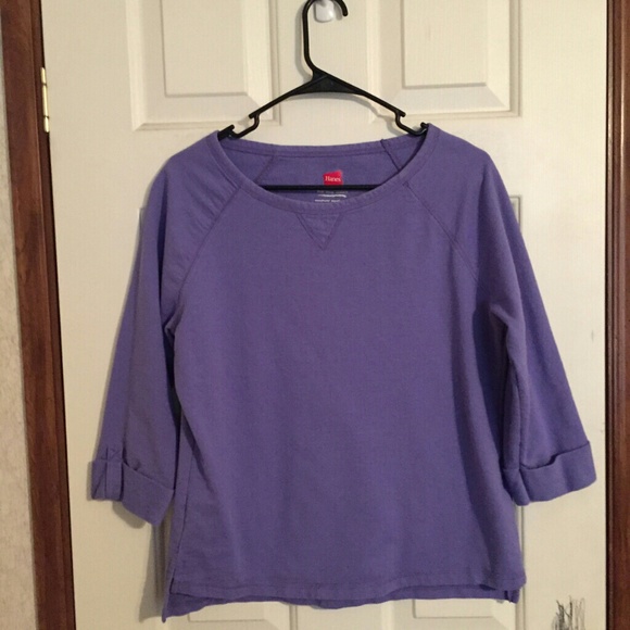 Haines purple top