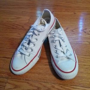 White Converse Sneakers Size 6.5