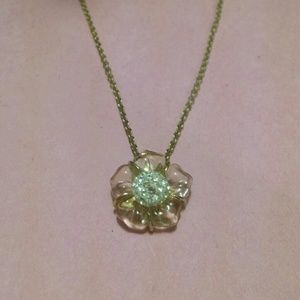 Swarovski Crystal Flower Necklace