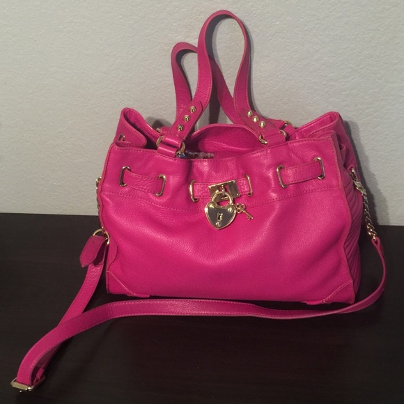 Gorgeous!! Hot pink authentic Juicy couture purse