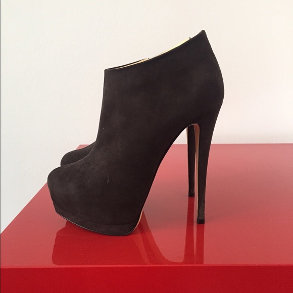 Giuseppe Zanotti brown suede bootie - Picture 1 of 4