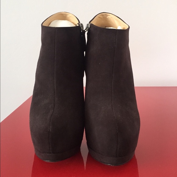 Giuseppe Zanotti brown suede bootie - Picture 2 of 4