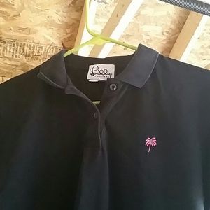 Lilly Pulitzer Black Polo