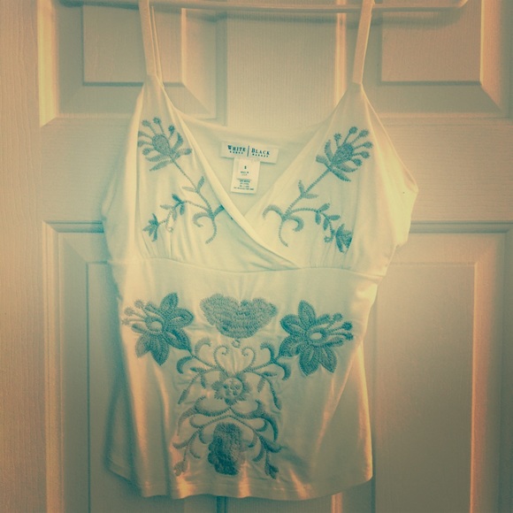 Small cream White House black market top - Picture 1 of 2