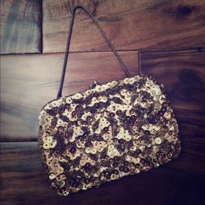 Vintage Gold Clutch Purse 💜