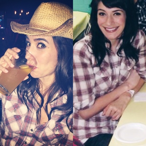 ::SOLD:: Plaid Button-Up - Picture 3 of 3