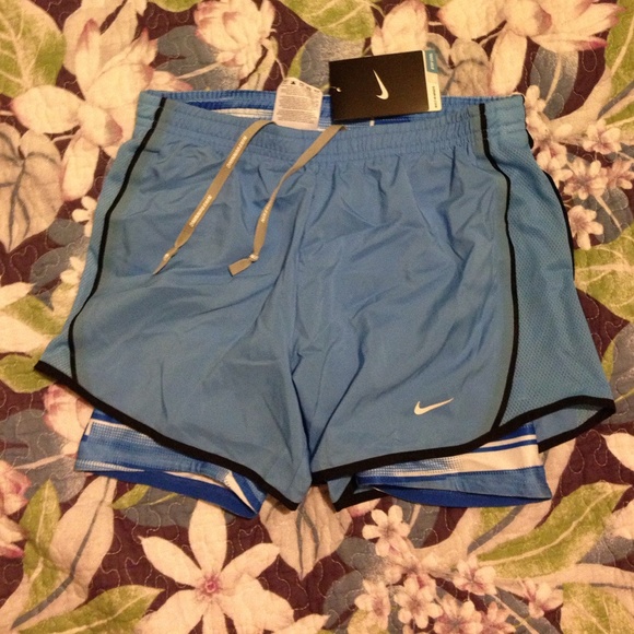 Nike 2-in-1 XS dri-fit shorts.