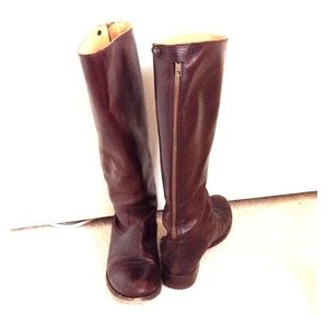 Frye Melissa Back-zip extended calf sz 8.5