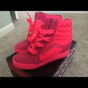 Vans wedge sneakers