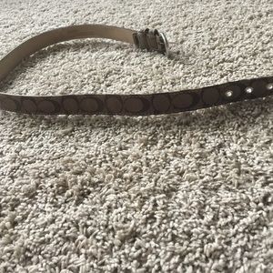 Authentic Coach belt...a bit worn