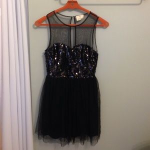 Pins and Needles sequined party dress