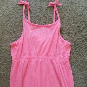 Girl's pink dress