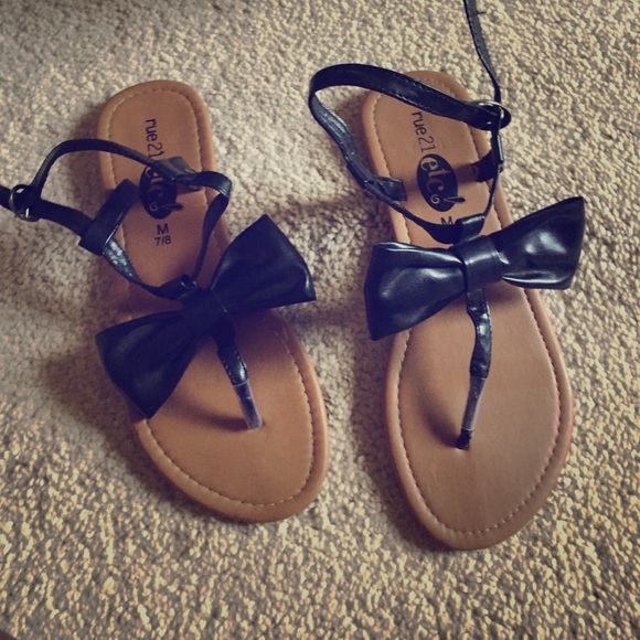 Black sandals