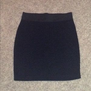Black skirt