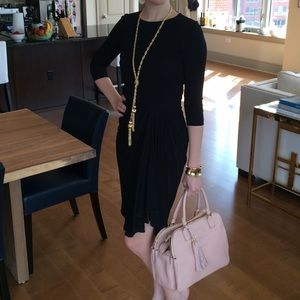 Black 3/4 sleeve dress by Karen Millen