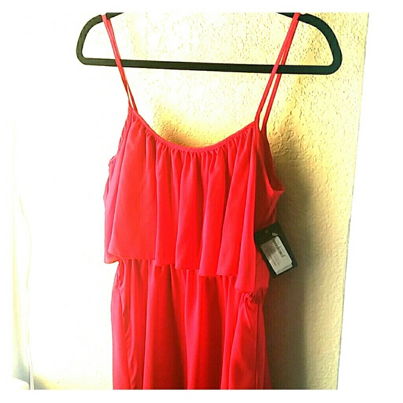 Flirty red dress