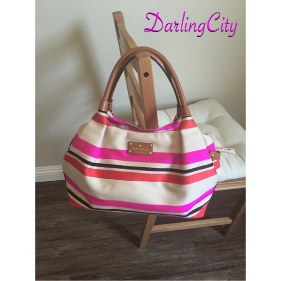 Kate Spade Stevie Oak Island Stripe - Picture 2 of 4