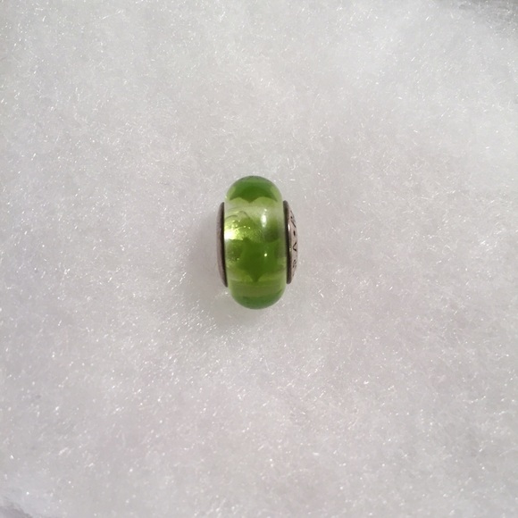 Lime Green Pandora Charm