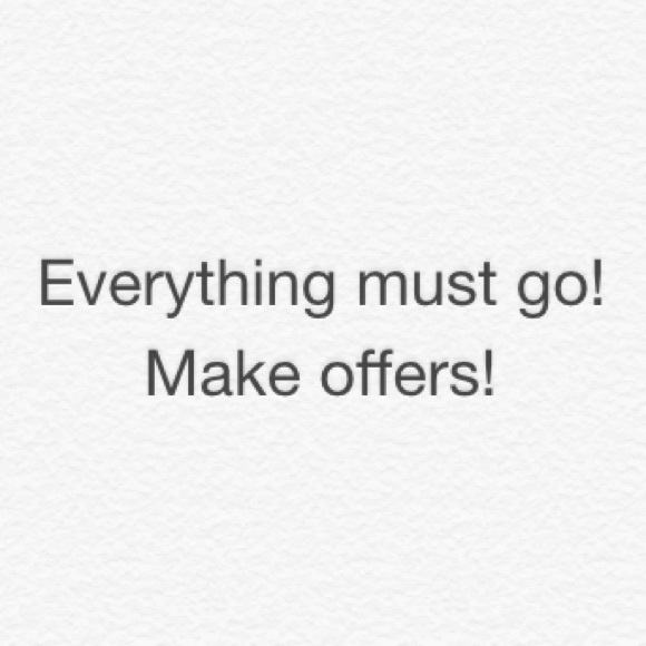 Last chance for the items in my closet!
