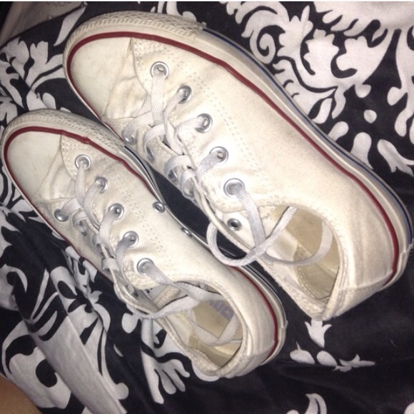 Basic white converse