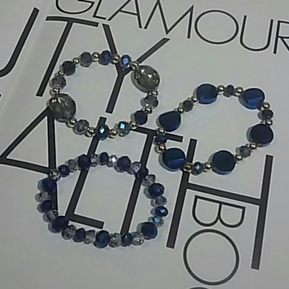 **SOLD** πHPπGorgeous 3-piece bracelet set - Picture 3 of 3