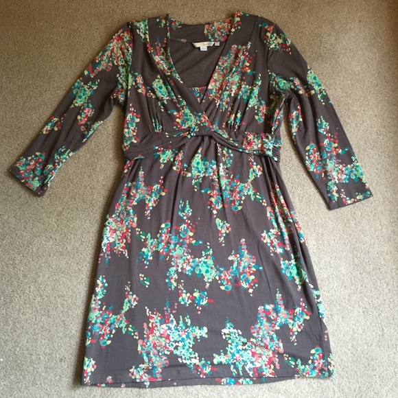 Boden floral tunic dress