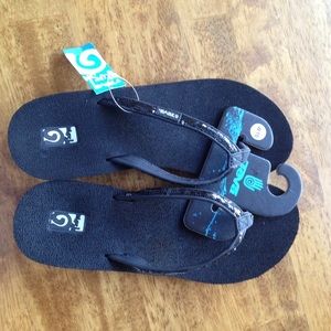 Teva Wedge flip flops