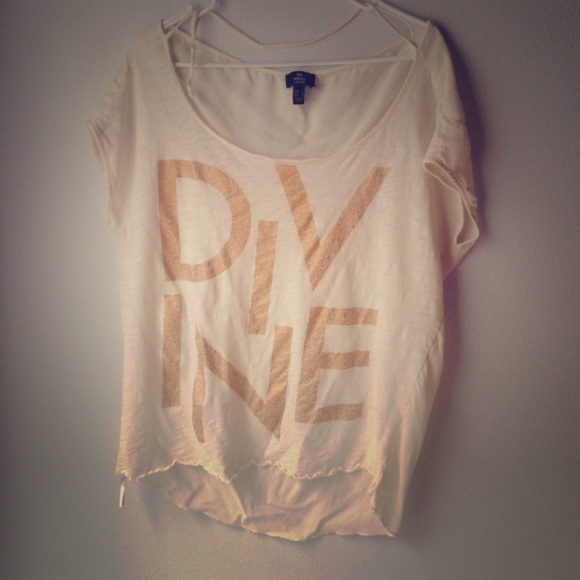 Mng jeans divine crop top size large