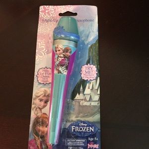 Frozen light up melody microphone
