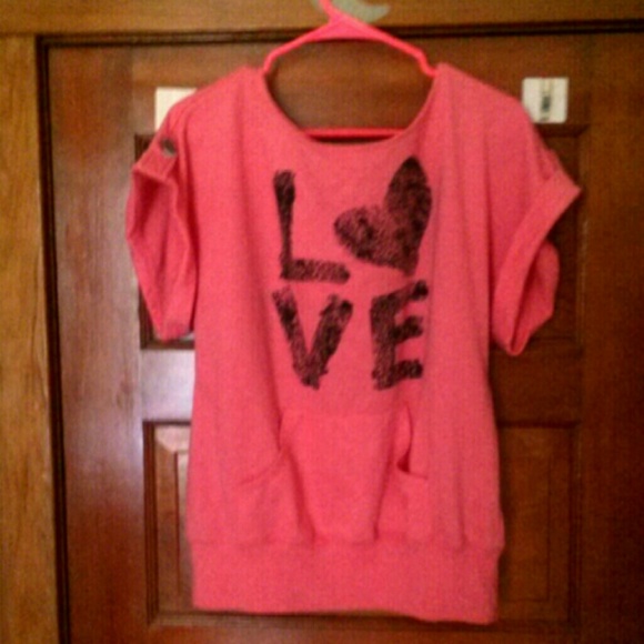 *Miss Chievous* Slouchy Short Sleeve Pullover
